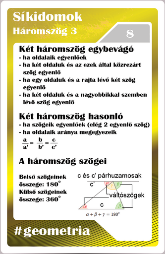 Geometria - Háromszög 3