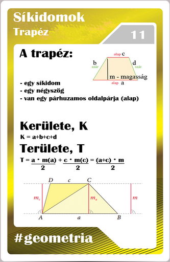 Geometria - Trapéz