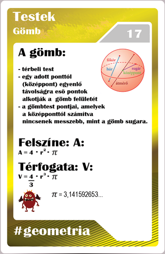 Geometria - Gömb