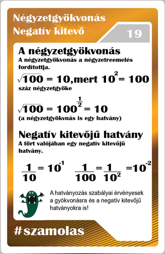 Számolás - Gyökvonás