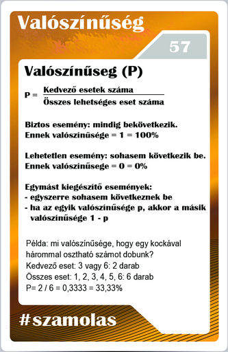 Számolás - Valószínűség